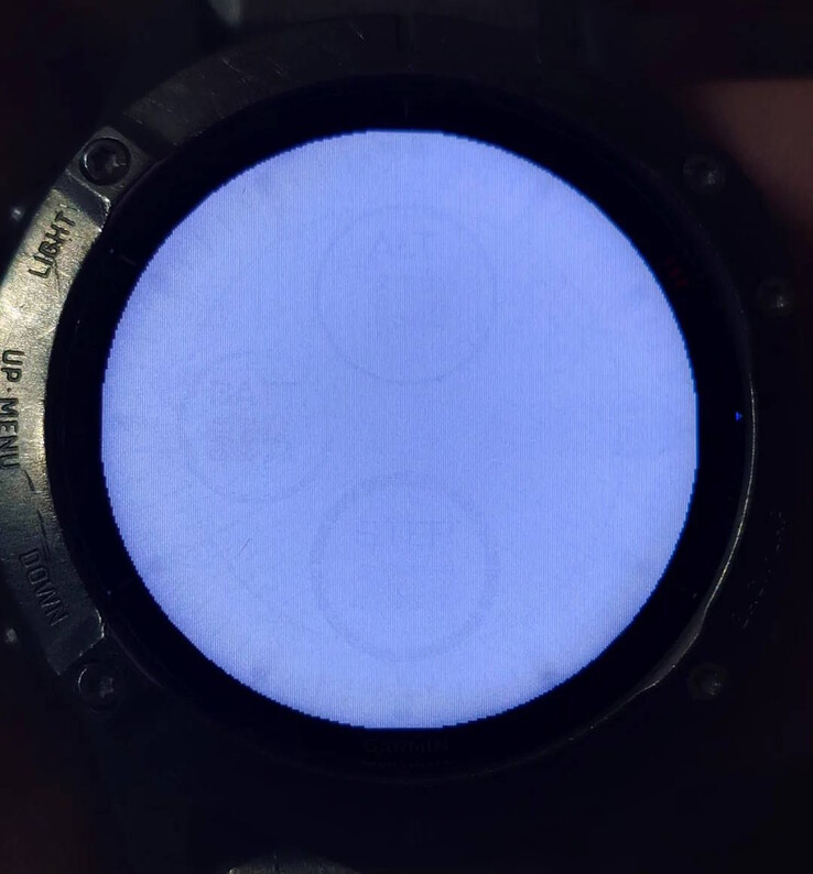 O Fenix 6 Pro com tela MIP pode ser adquirido por um único usuário (Bildquelle: Johnno74, Reddit)
