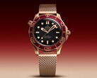 O Omega Seamaster Diver 300M Bronze gold and Burgundy Edition foi lançado nos EUA (Fonte da imagem: Omega)