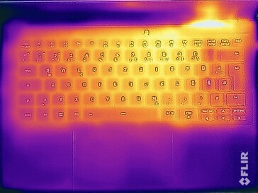 Teste de estresse de temperatura da superfície (parte superior)