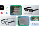 A imagem promocional do Google mostra a futura plataforma de óculos inteligentes Android XR com novos designs de óculos da Gentle Monster e da Warby Parker, além de recursos alimentados por IA, como tradução ao vivo, navegação, reconhecimento de música, pesquisa visual e aplicativo viva-voz