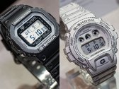 Casio G-Shock DW-5600RGM-1 (à esquerda) e o DW-6900RGM-5 (à direita), na foto. (Fonte da imagem: @geesgshock no Instagram)