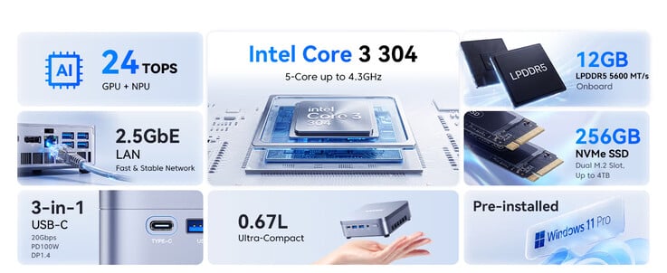 Principais destaques do mini PC Kron k5