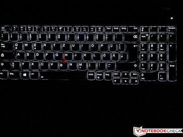 Iluminação do teclado