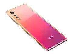 O LG Velvet (na foto) foi um dos últimos smartphones da LG lançados. (Fonte da imagem: LG)