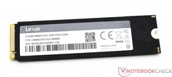 sSD de 512 GB da Lexar