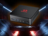 Mini PC Redragon MPC745 em um fundo futurista