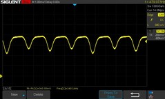 50% de brilho: escurecimento de 240 Hz CC