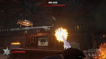 Na imagem: uma captura de tela da jogabilidade de Sands of Skullcreek.