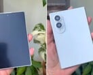Fino, leve e compacto: Uma unidade fictícia do Samsung Galaxy Z Fold 8 (Wide) aparece em um vídeo prático inicial.