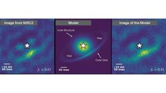 A estrela HD 34282 que pode estar criando um planeta (Fonte da imagem: Christina Vides/Universidade da Califórnia Irvine)