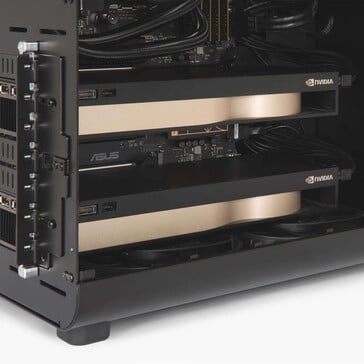 Também há suporte para duas GPUs