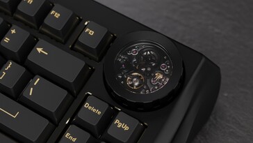 Teclado mecânico sem fio WS Nama com movimento padrão Noir Eclipse. (Fonte da imagem: Wuque Studio)