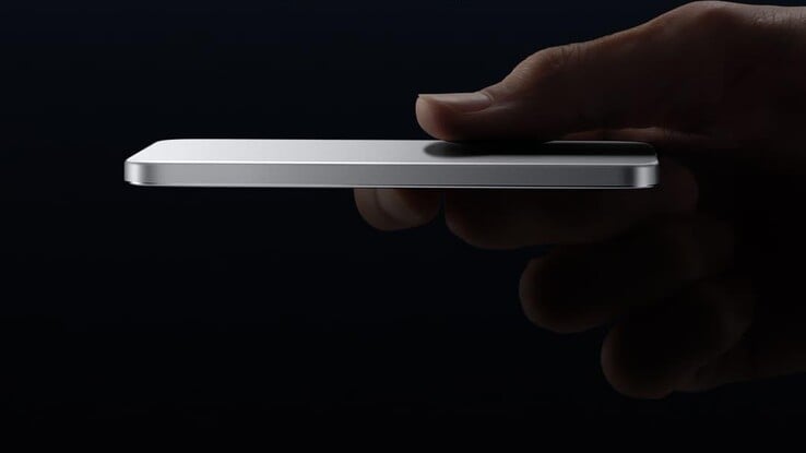 O novo Xiaomi Jinshajiang Power Bank Magnetic Ultra-Thin 5000 15W. (Fonte da imagem: Xiaomi)