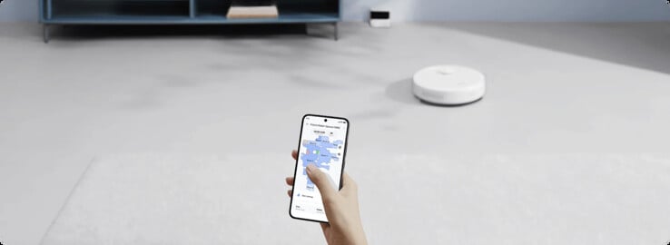 O Xiaomi Robot Vacuum S40C (na foto) pode ser controlado por meio do aplicativo Xiaomi Home. (Fonte da imagem: Xiaomi)