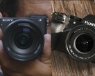 A Sony A6700 e a Fujifilm X-S20 têm muita potência em corpos APS-C surpreendentemente pequenos. (Fonte da imagem: Sony / Fujifilm - editado)