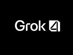 O logotipo do modelo de linguagem de IA Grok 4. (Fonte da imagem: xAI)