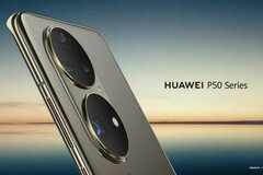 A série Huawei P50 renderiza. (Fonte: Huawei)
