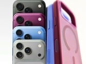 Capas vazadas do iPhone 18 Pro (à direita).