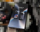 Um close-up da embalagem de varejo da Insta360 X6.