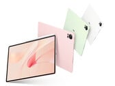 O novo MatePad Air oferece até 1.000 nits em seu painel IPS de 12 polegadas. (Fonte da imagem: Huawei)