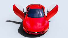 É improvável que os faróis embutidos cheguem a qualquer versão de produção do Mazda Iconic SP. (Fonte da imagem: Mazda)