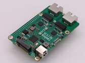 O Radxa Dual 2.5G Router HAT também traz expansão de SSD NVMe para o Raspberry Pi 5 e outros SBCs de tamanho semelhante. (Fonte da imagem: Radxa)