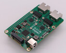 O Radxa Dual 2.5G Router HAT também traz expansão de SSD NVMe para o Raspberry Pi 5 e outros SBCs de tamanho semelhante. (Fonte da imagem: Radxa)