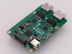 O Radxa Dual 2.5G Router HAT também traz expansão de SSD NVMe para o Raspberry Pi 5 e outros SBCs de tamanho semelhante. (Fonte da imagem: Radxa)