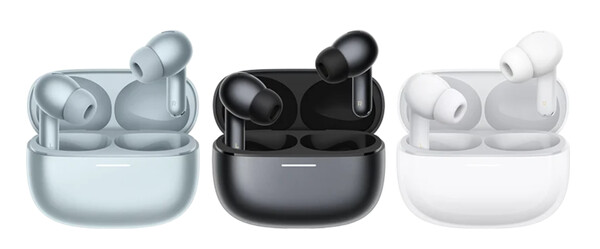 O Redmi Buds 8 Pro está disponível em três cores.