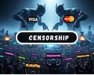 Uma imagem ilustrativa que descreve a situação da censura recente (Fonte da imagem: Logos-world e Vecteezy; editado)