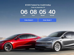 Balcão final do crédito fiscal do Tesla Model Y. (Fonte da imagem: Tesla)