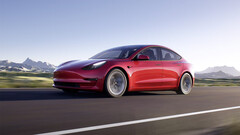 O Modelo 3 SR poderá em breve ostentar baterias LFP &#039;Made in USA&#039; (imagem: Tesla)
