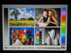 Amplos ângulos de visão IPS