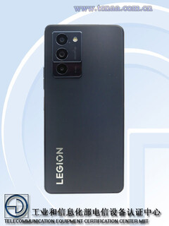 O Legion Y700 tem oficialmente um smartphone correspondente. (Fonte: TENAA)