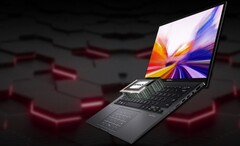 Um renovado Asus Zenbook 14 vai ter um processador Ryzen 7000 da classe Barcelo-R. (Fonte de imagem: AMD/Asus - editado)