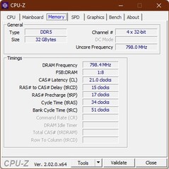 Memória CPU-Z