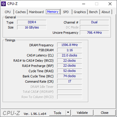 Memória CPU-Z