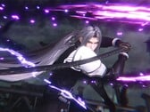 Sephiroth em ação em Final Fantasy VII: Ever Crisis.