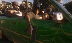 Uma captura de ecrã do trailer de lançamento de GTA 6