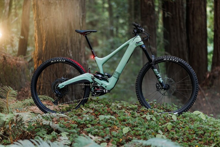 A bicicleta Ibis Oso e-mountain em Forest Service Green. (Fonte da imagem: Ibis)