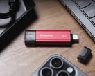 O SSD Dual Portable da Kingston custa a partir de US$ 97. Na foto: uma imagem promocional da unidade de armazenamento. (Fonte da imagem: Kingston)