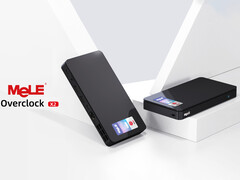 O novo Overclock X2 da MeLE apresenta o Intel N150. Na foto: uma imagem promocional do mini PC. (Fonte da imagem: MeLE)
