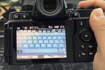 Para uma câmera full-frame, a Nikon Zf parece bastante compacta. (Fonte da imagem: Nikon Rumors)