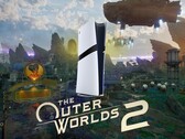 O banner de Outer Worlds 2 com o PS5 Pro é mostrado (Fonte da imagem: Xbox Gaming, Sony PlayStation com edições)