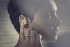Os novos fones de ouvido Beoplay EQ TWS com ANC da Bang & Olufsen. (Imagem: Bang & Olufsen)