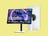 O monitor para jogos KTC M27P6S possui um painel IPS 4K com taxa de atualização de 160 Hz e 2.304 zonas de escurecimento.