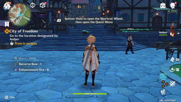 Genshin Impact é razoavelmente jogável (Fonte da imagem: Notebookcheck)