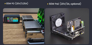 A energia é fornecida via PoE ou USB. (Fonte da imagem: Sipeed)