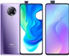 Xiaomi usou câmeras pop-up no Poco F2 Pro e Mi 9T Pro/Redmi K20 Pro. (Fonte da imagem: Xiaomi/GSMArena - editado)