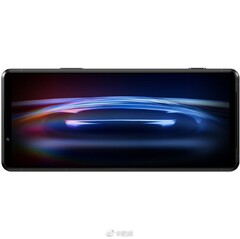 Puro Xperia 1 III a partir deste ângulo. (Imagem: Weibo)